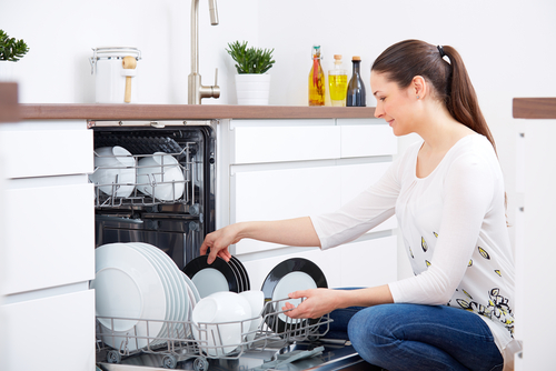 dishwasher water use vs hand washing
