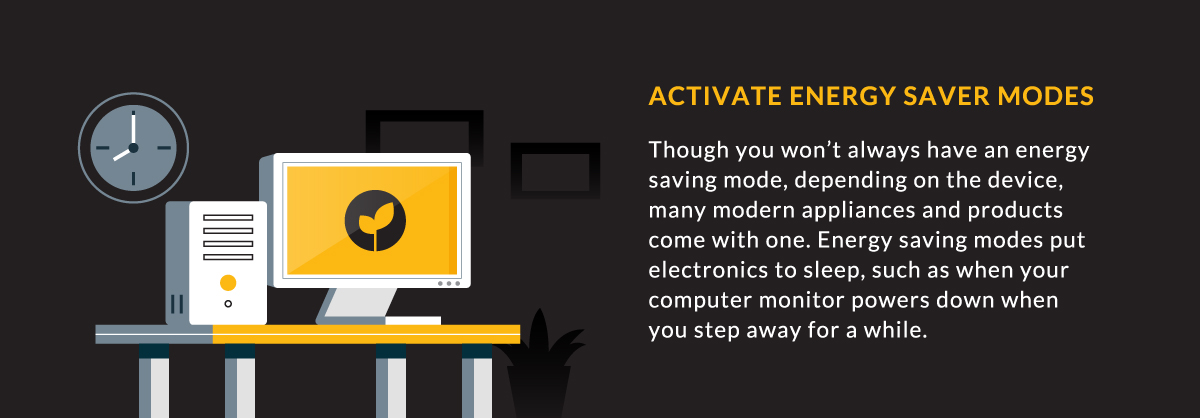 energy saver modes