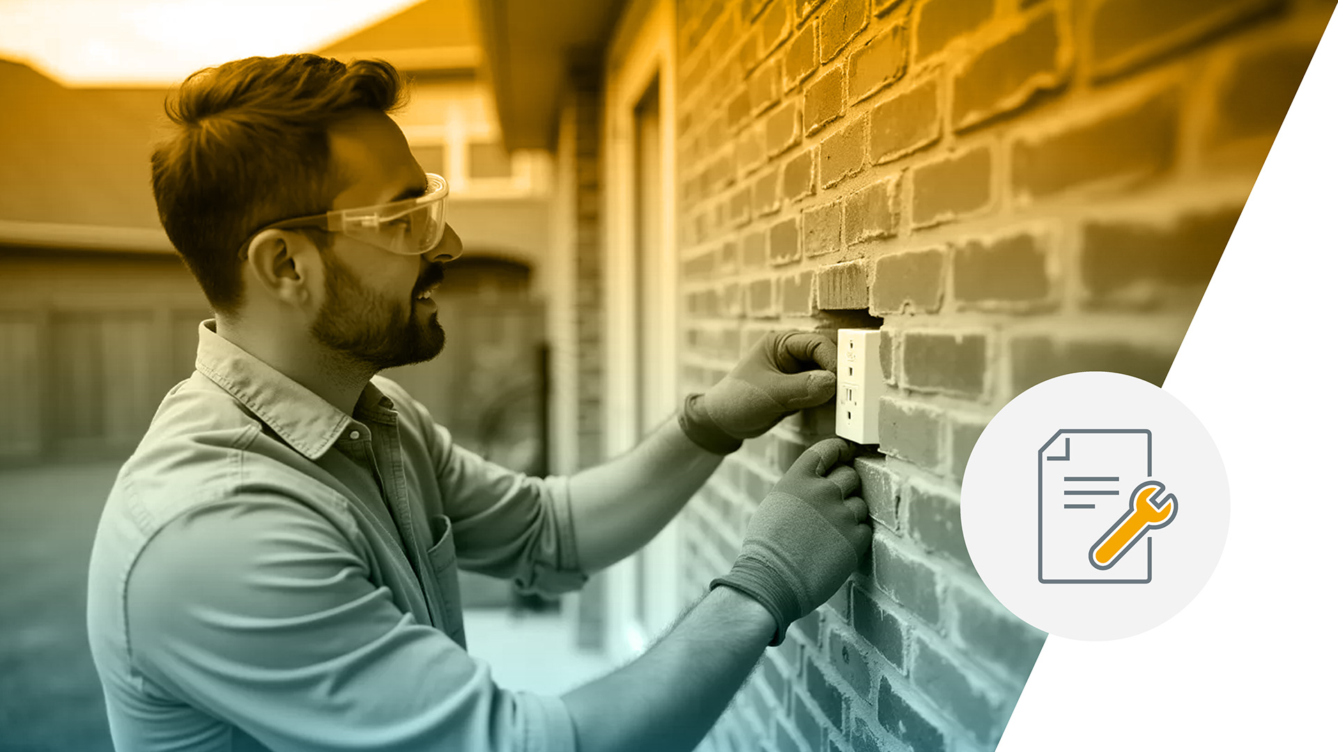 Installing an outdoor electrical box